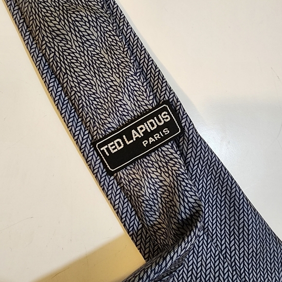 Ted Lápidus París men ALL silk neck tie - Picture 5 of 6